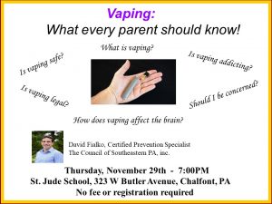 Vaping: What every parent should know!
